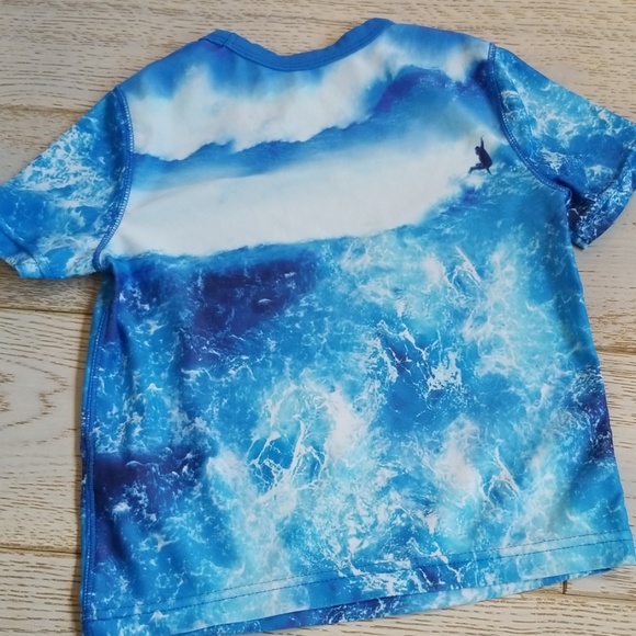 🐠 Baby Gap graphic rashguard 3t & bucket hat M set - Picture 4 of 6